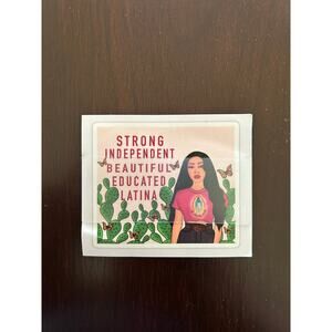 30 Butterfly Girl – Strong Independent, Beautiful Educate Latina Stickers